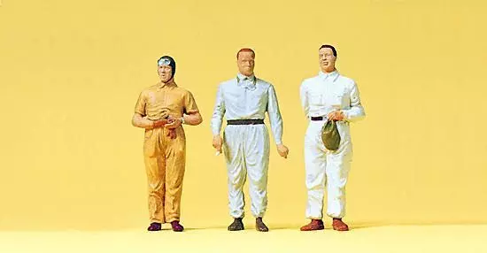 Preiser 65344 - Rennfahrer aus der Frühzeit d Spur 0