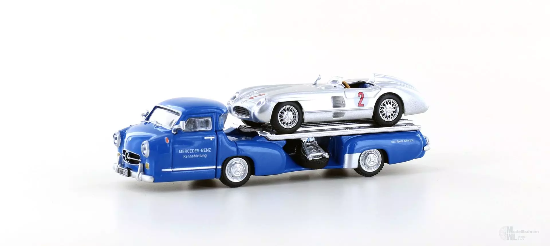 LEGRAND LE87310 - Mercedes-Benz Renntransporter Das blaue Wunder H0 1:87