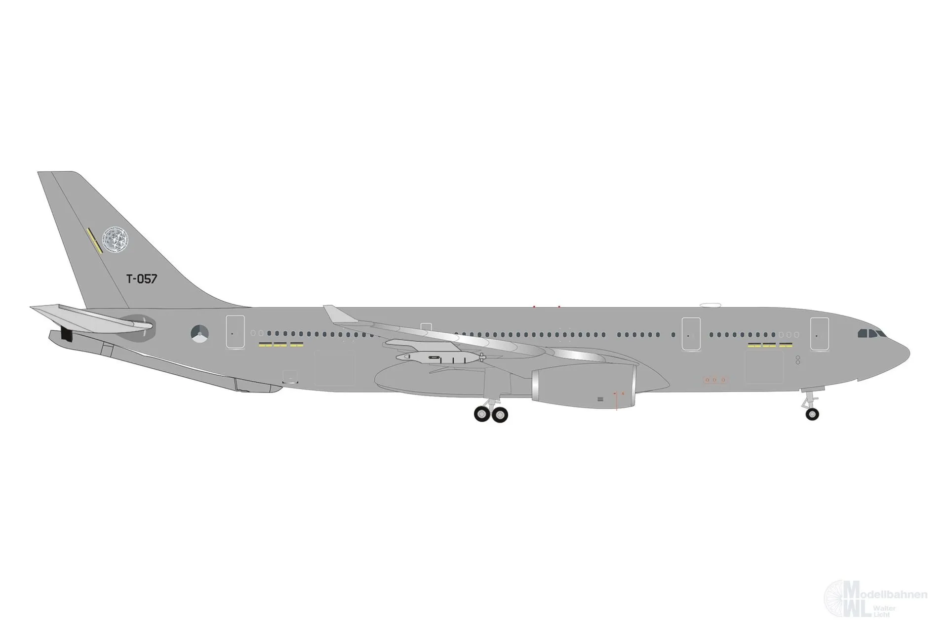 Herpa 539166 - Airbus A330MRTT NATO T-057 1:500