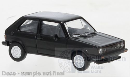 PCX-Models 870527 - VW Golf I GTi Pirelli schwarz 1980 H0 1:87