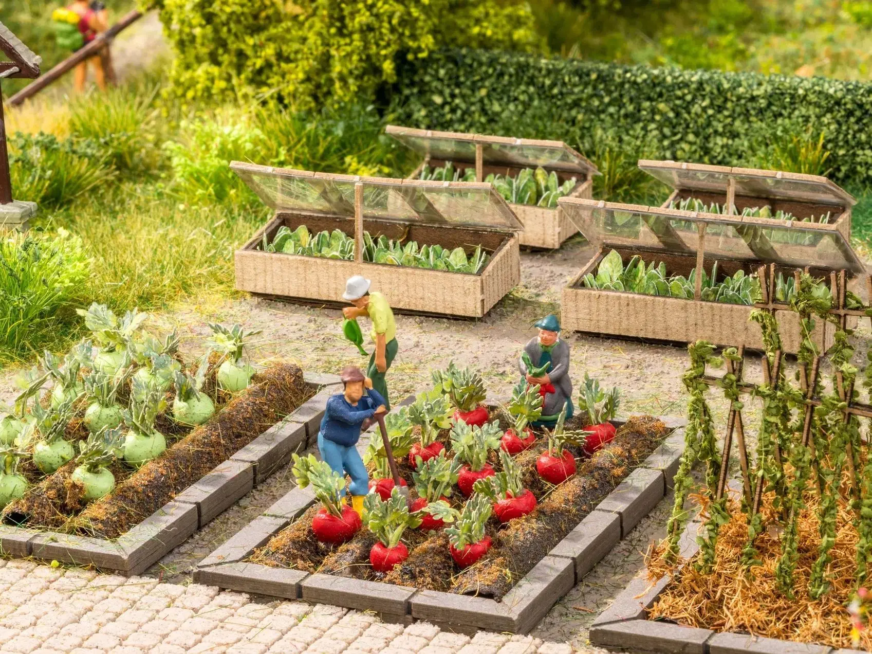 Noch 13214 - Beeteinfassungen H0 1:87