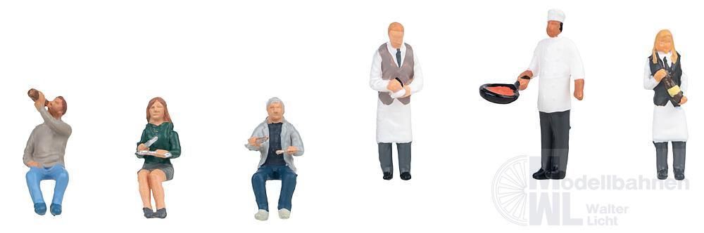 Faller 151704 - Kellner und Restaurantbesucher H0 1:87