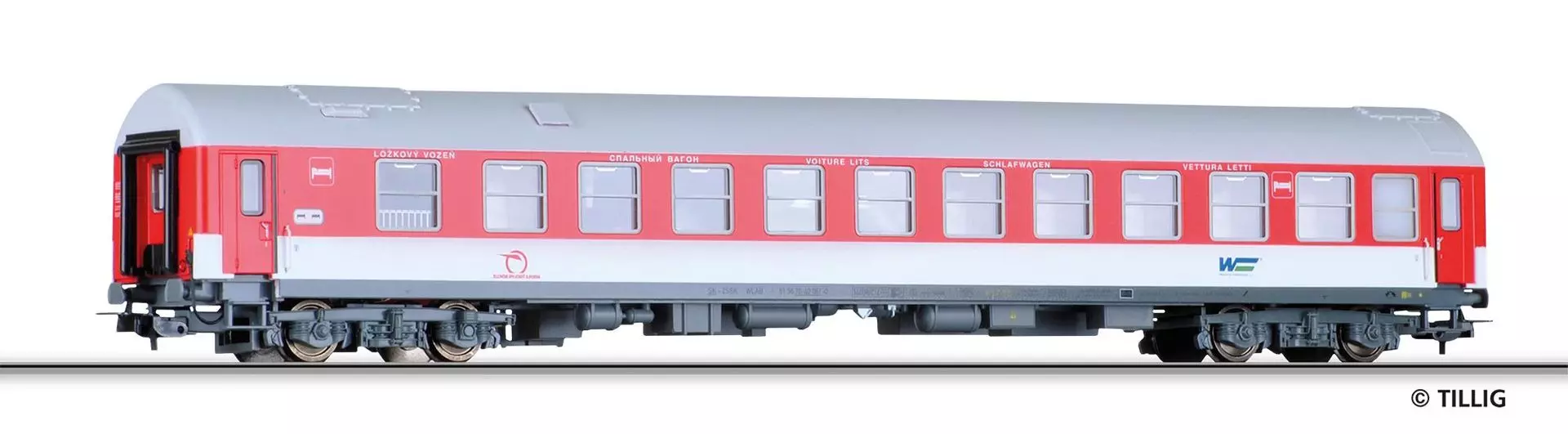 Tillig 74987 - Schlafwagen ZSSK Ep.VI 1/2.Kl. Typ Y H0/GL