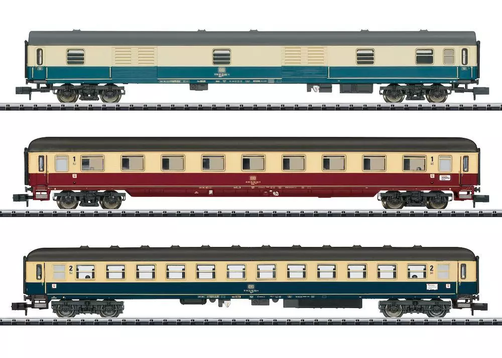 Trix 18275 - Schnellzugwagen Set DB Ep.V 3.tlg. N 1:160