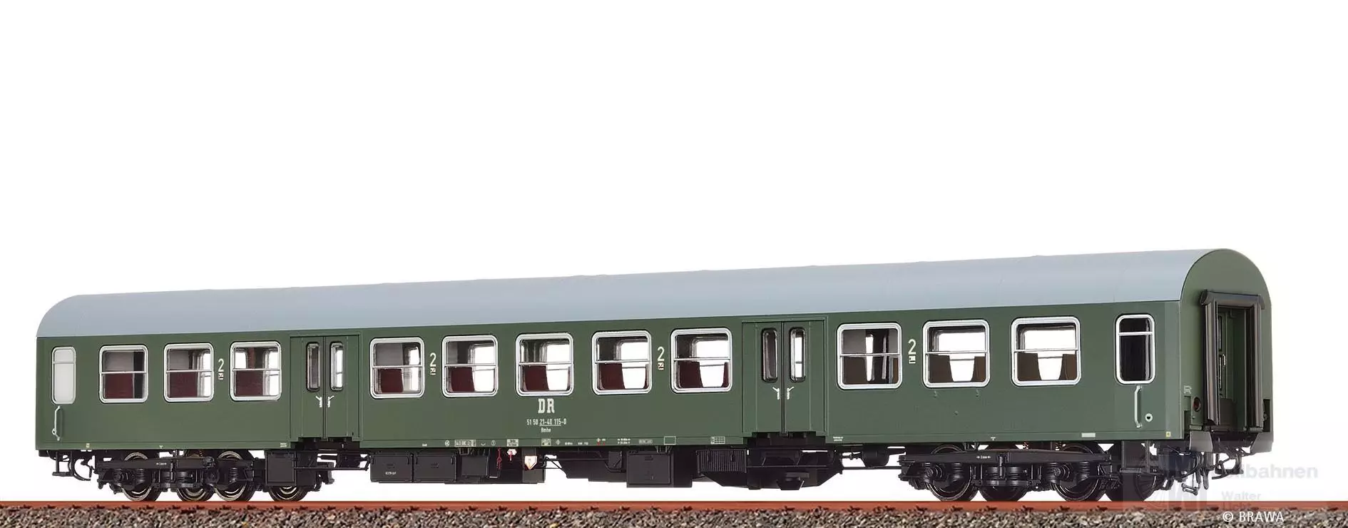 Brawa 51169 - Personenwagen DR Ep.IV Bmhe H0/GL
