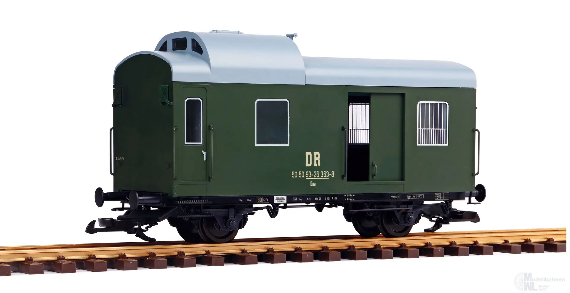 Piko 37840 - Packwagen DR Ep.IV Pwg 88 Spur G 1:22,5