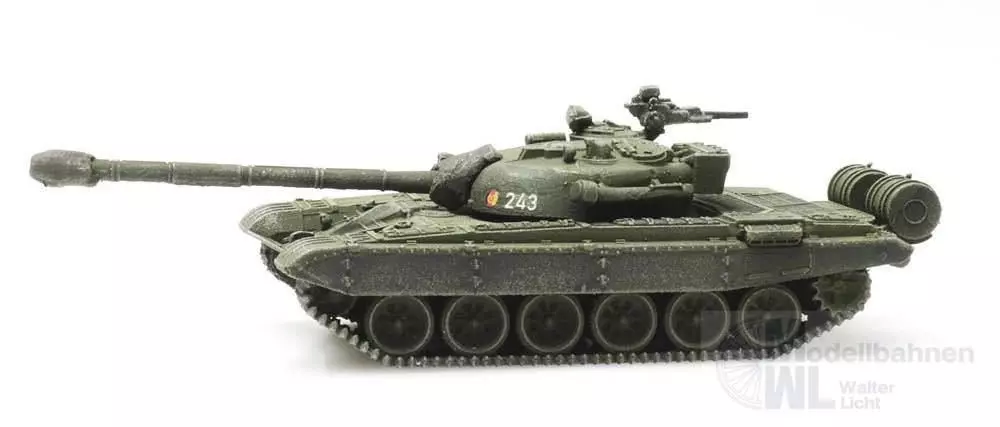 ARTITEC b.v. 312023 - DDR T-72 NVA Fertigmodell REsin lackiert TT 1:120