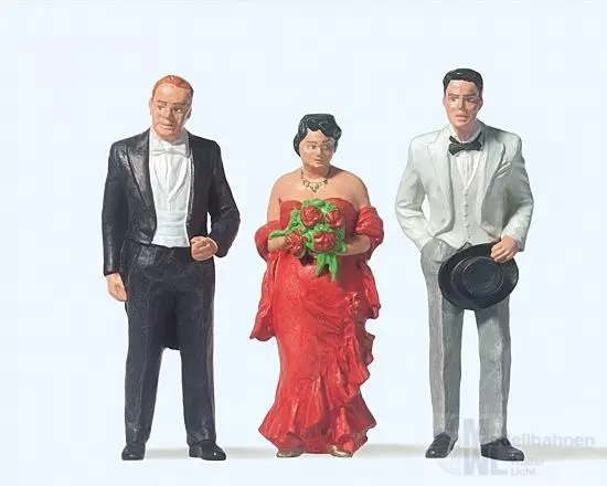 Preiser 45042 - Brauteltern und Trauzeuge Spur G