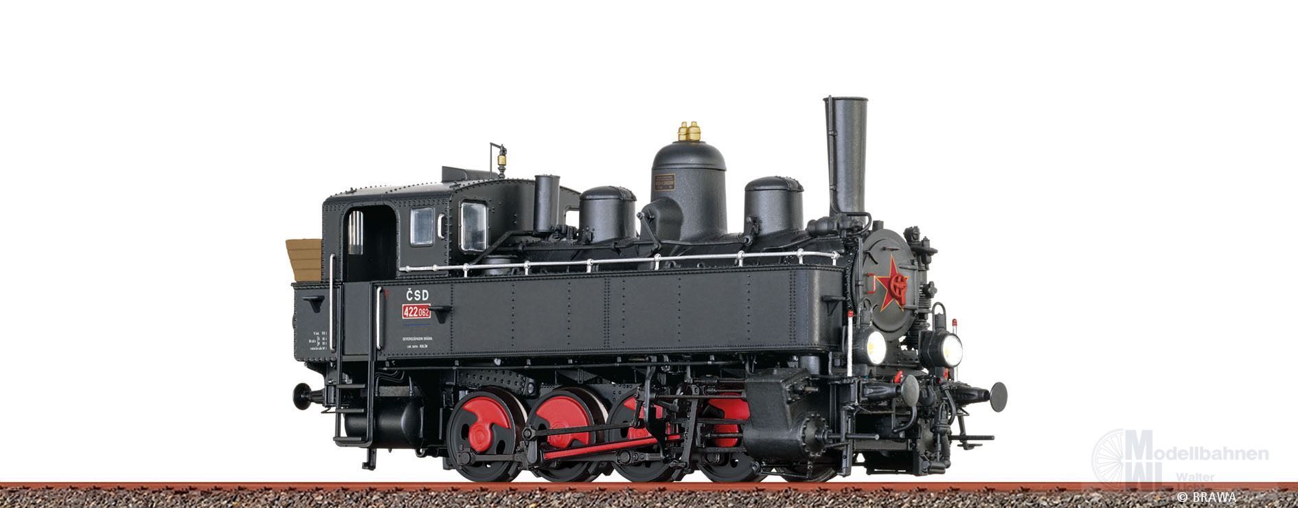 Brawa 40649 - Dampflok BR 422 062 CSD Ep.III H0/GL Sound