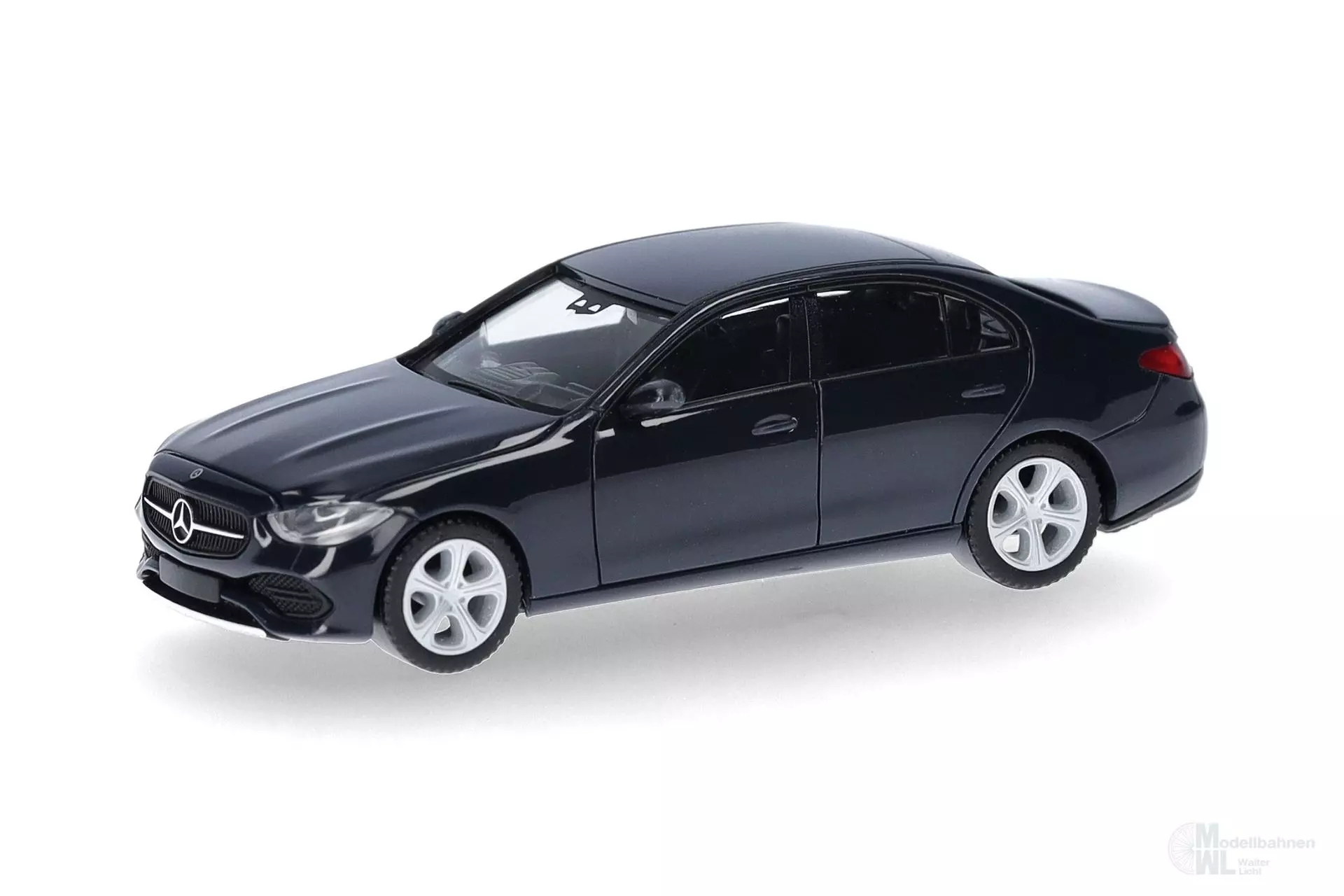 Herpa 421003-003 - Mercedes-Benz C-Klasse Limousine dunkelblau H0 1:87