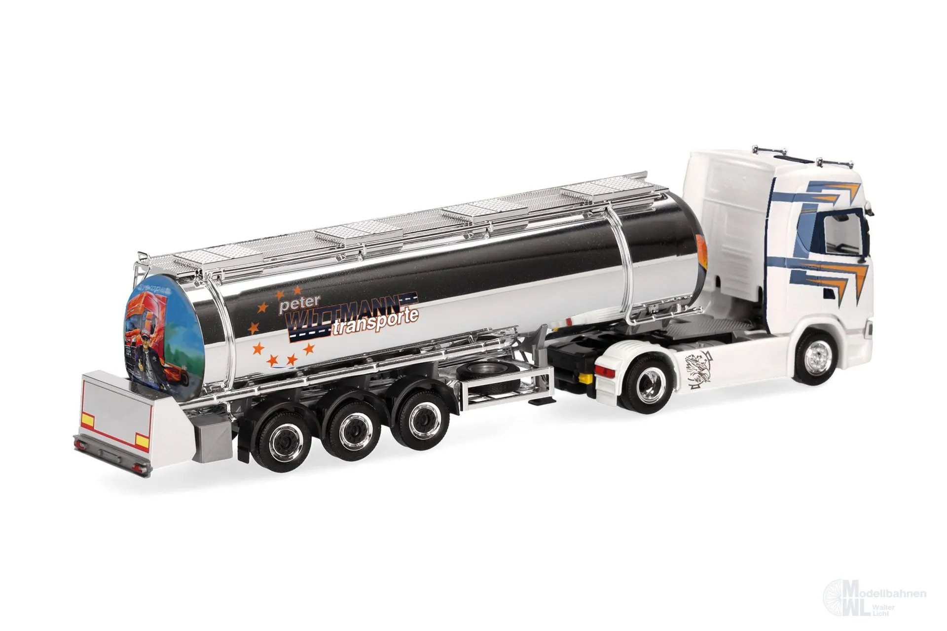 Herpa 321037 - Scania CS20 HD Tanksattelzug Wittmann H0 1:87