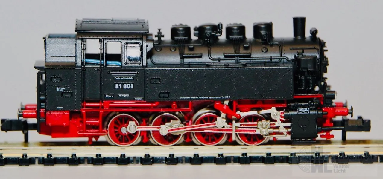 Fleischmann 7065 - FLEISCHMANN - Dampflok BR 81 001 DB Ep.III  N 1:160