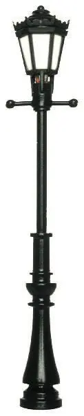 Viessmann 6396 - Gaslaterne, LED warmweiß H0 1:87