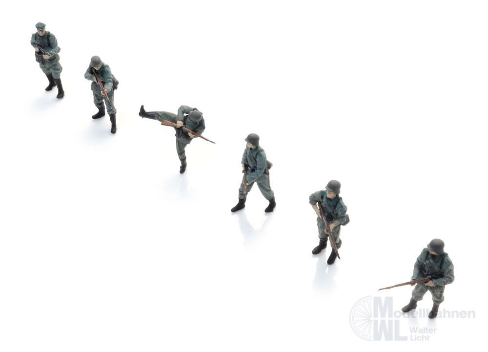 ARTITEC b.v. 5120044 - WM-Infanterie durchbricht Tür 6 Figuren TT 1:120