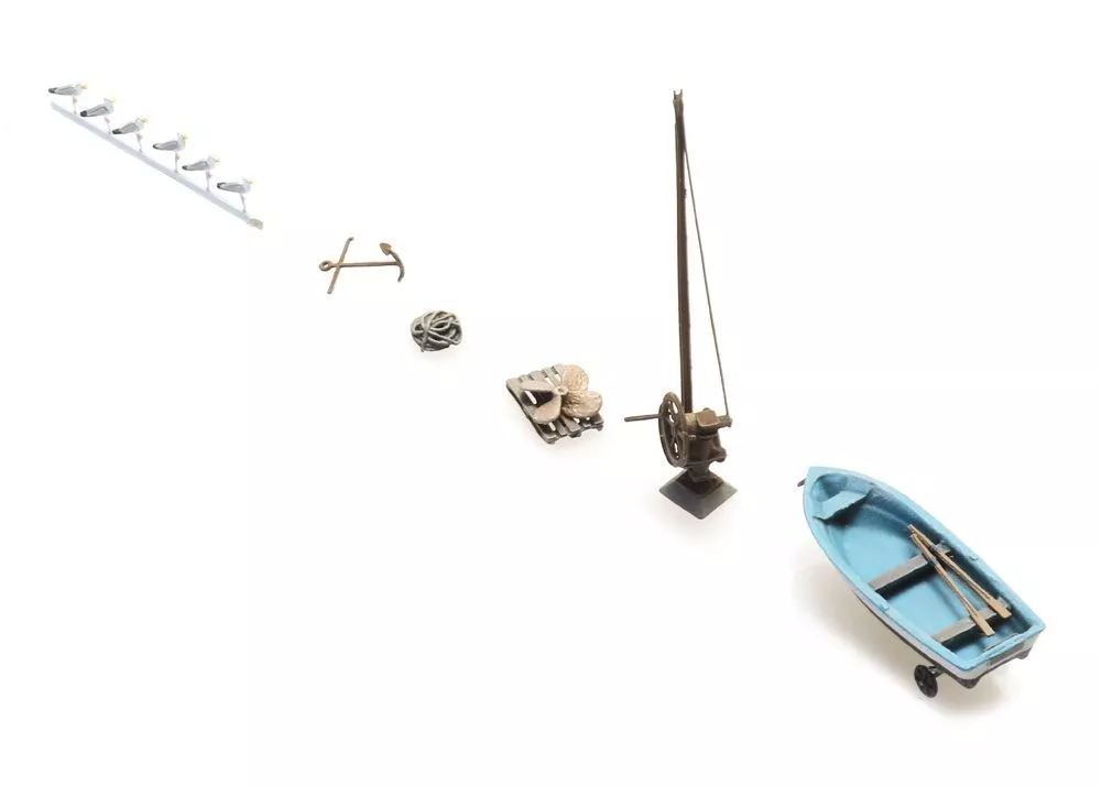 ARTITEC b.v. 316109 - Hafenkai-Ausstattung N 1:160