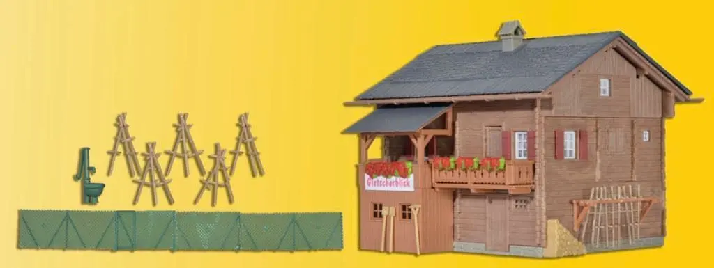 Kibri 38019 - Haus Gletscherblick in Hinterbichl H0 1:87