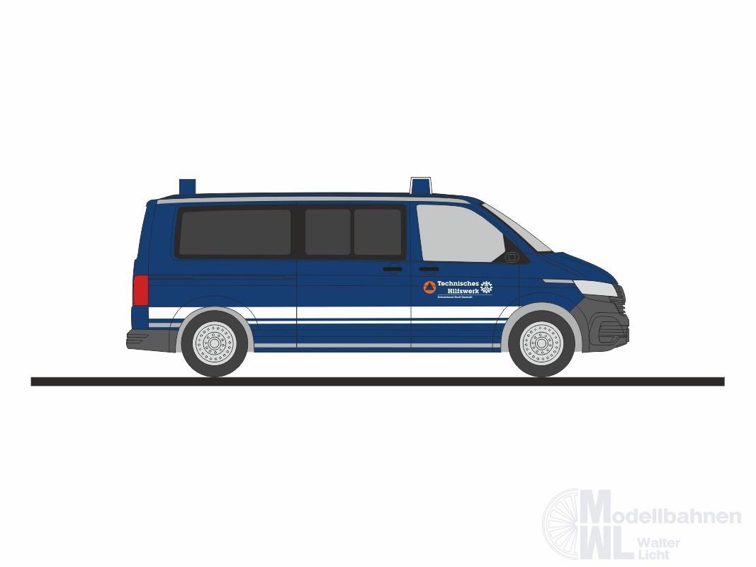 Rietze 53951 - Volkswagen T6.1 THW Groß-Umstadt H0 1:87 Rietze 53951 - Volkswagen T6.1 THW Groß-Umstadt H0 1:87
