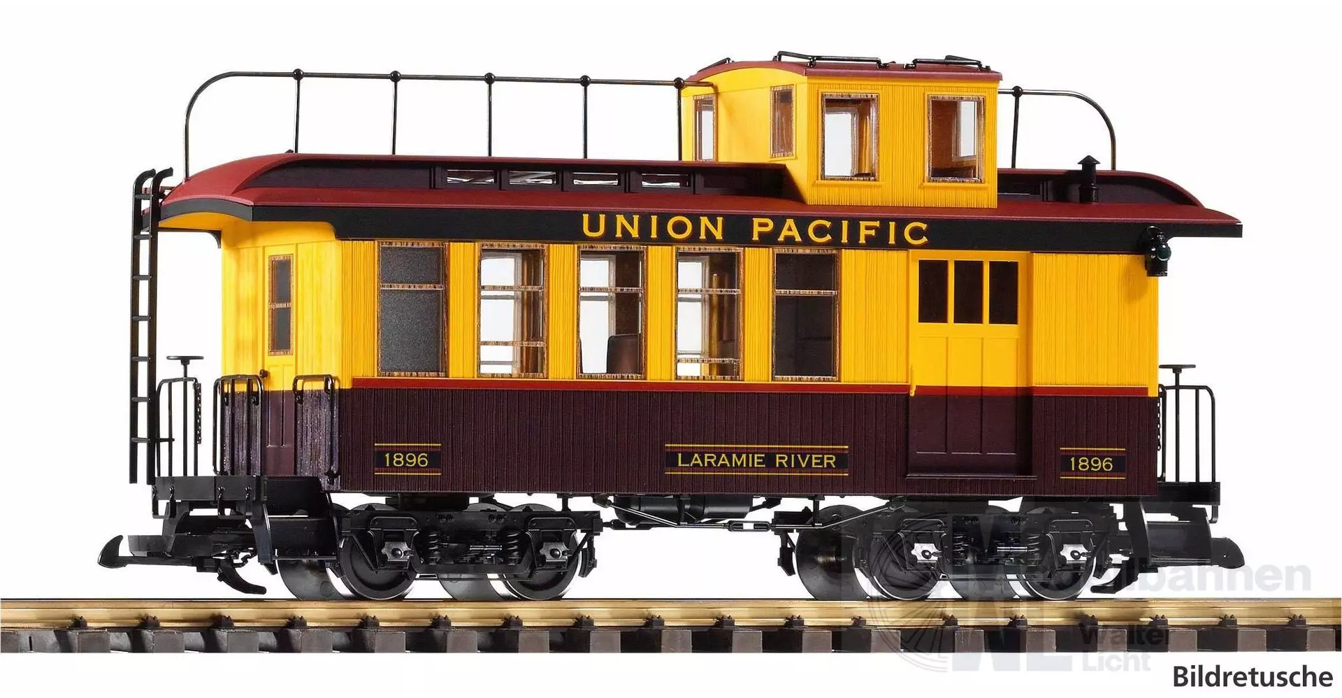 Piko 38674 - Güterzugbegleitwagen UP 1896 Spur G 1:22,5