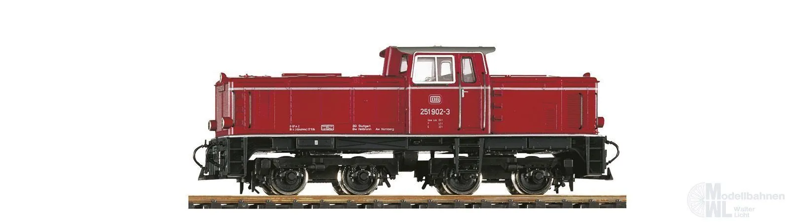 Bemo 1001811 - Diesellok BR 251 901 DB Ep.IV H0e