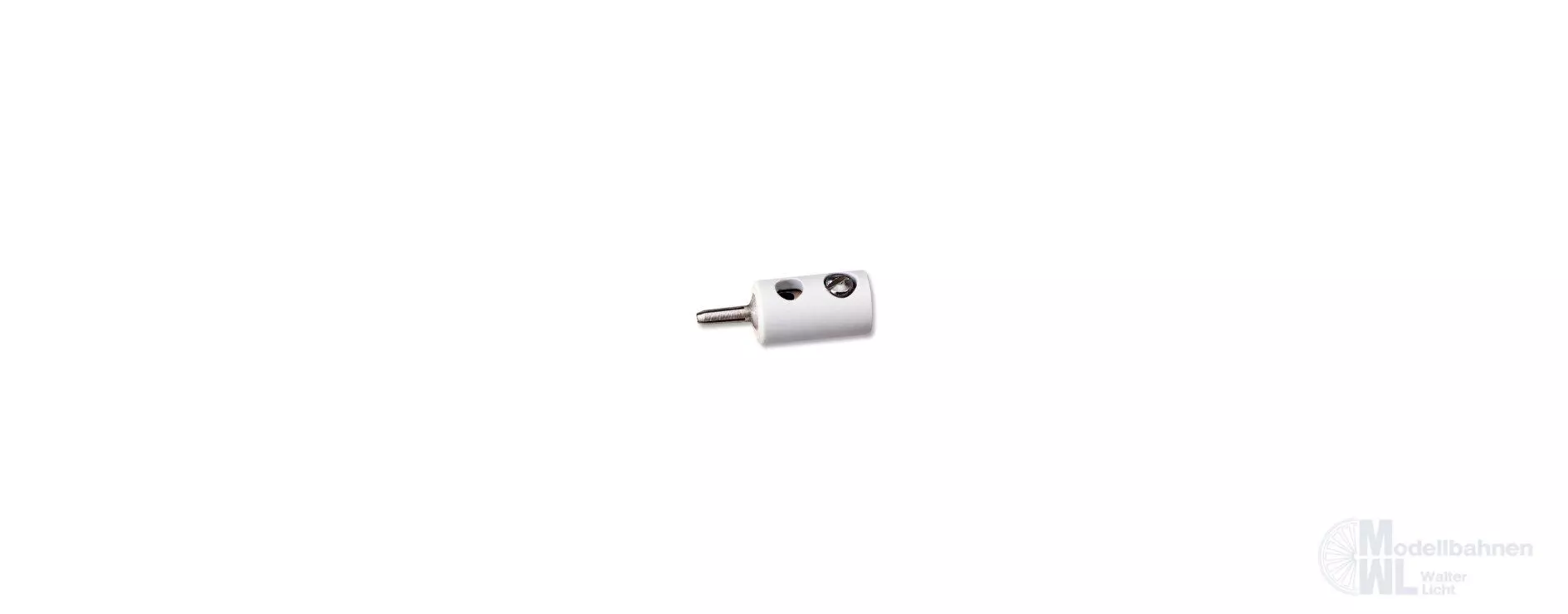 Brawa 3759 - Querlochstecker 1,6mm weiß 10 Stück