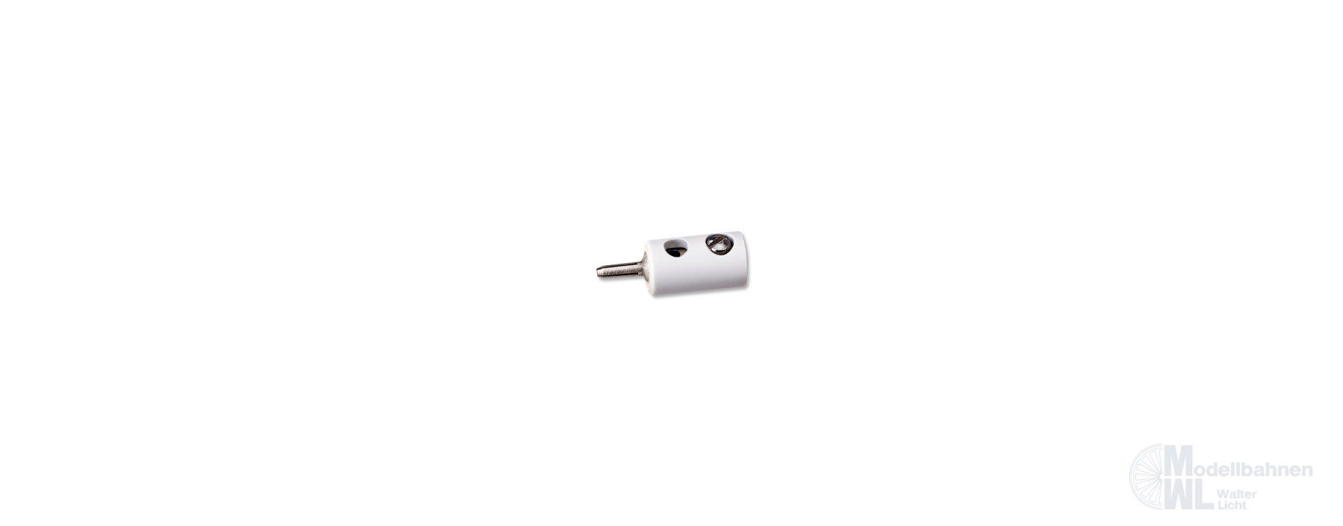 Brawa 3759 - Querlochstecker 1,6mm weiß 10 Stück Brawa 3759 - Querlochstecker 1,6mm weiß 10 Stück