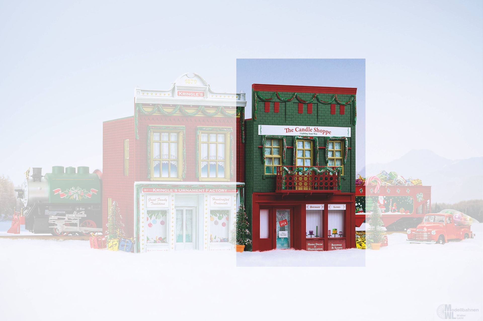Piko 62269 - Weihnachtsstadt Süßwarengeschäft Spur G