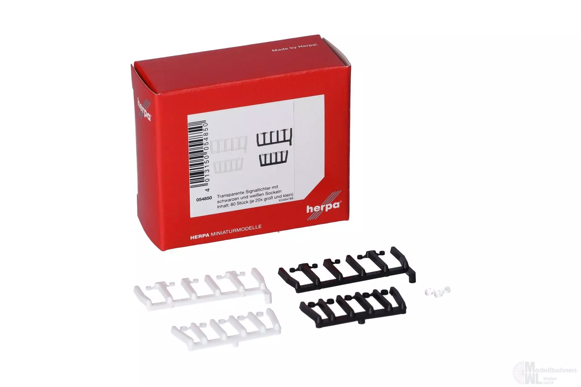 Herpa 054850 - Zub. 80 Signallichter transpar H0 1:87