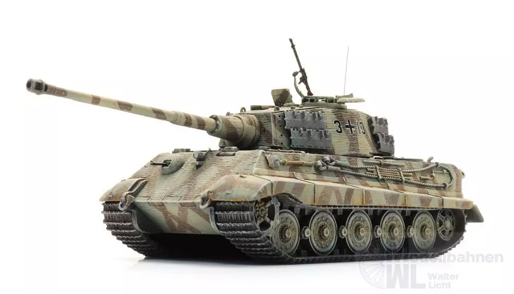 ARTITEC b.v. 6870653 - WM Tiger II Zim zweifarbige Tarnung s.Pz.Abt.506 Fertigmodell H0 1:87
