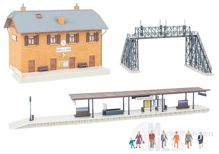 Faller 190095 - Aktions-Set Bahnhof Eisele an H0 1:87