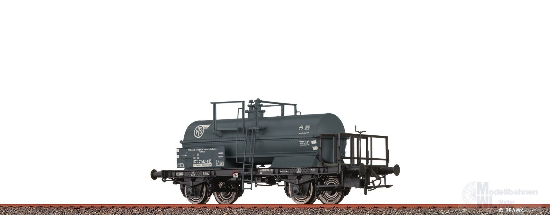 Brawa 50083 - Kesselwagen DB Ep.IV VTG H0/GL