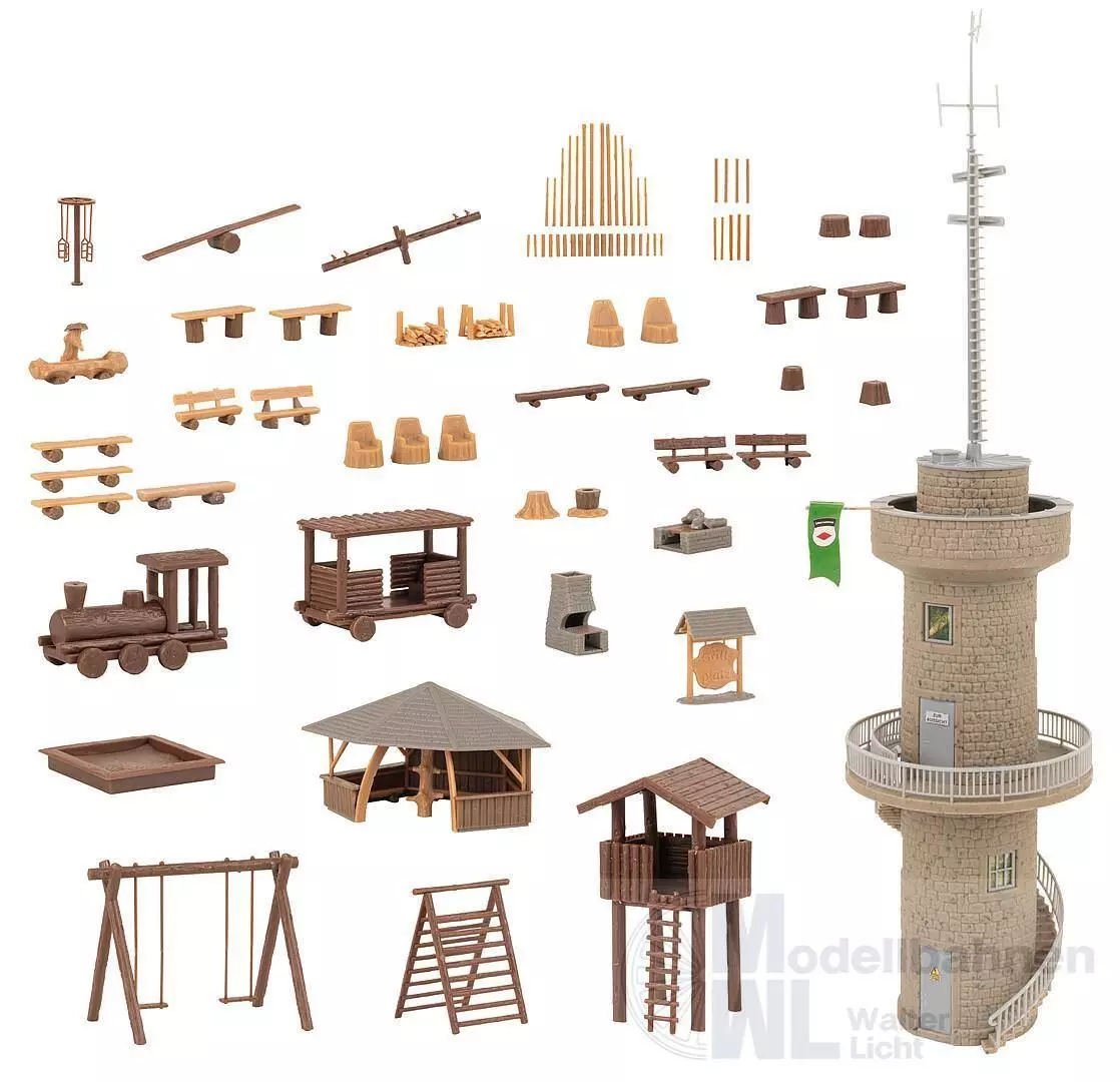 Faller 190036 - Aktions-Set Abenteuerspielplatz H0 1:87