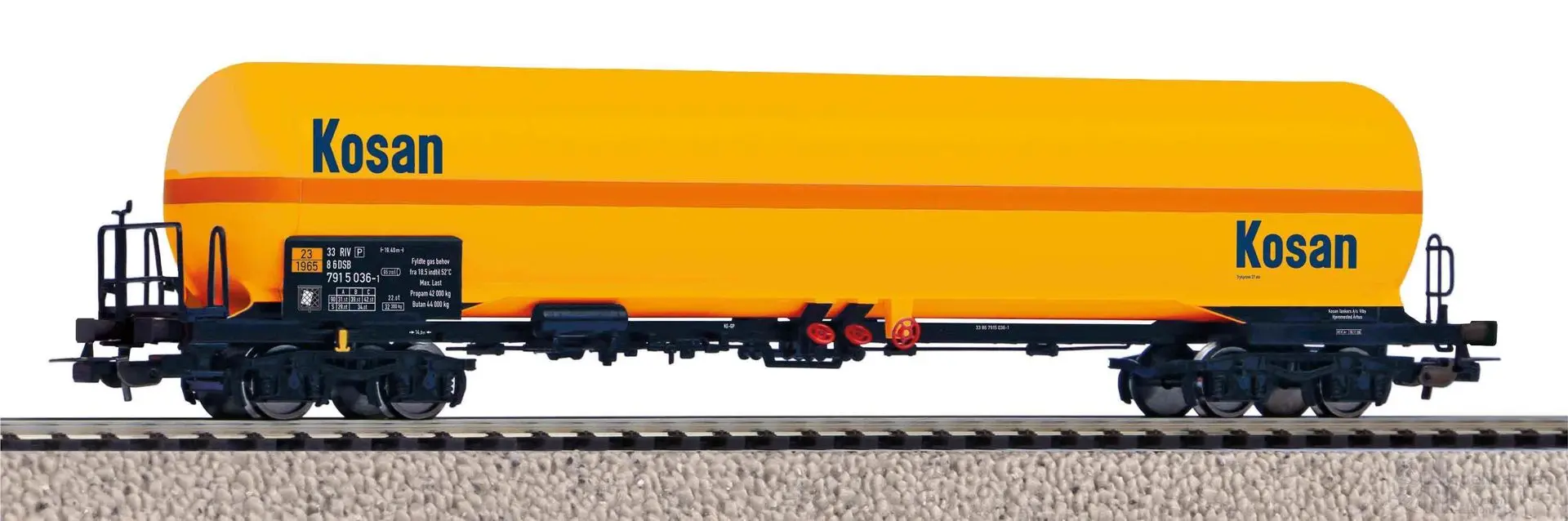 Piko 24618 - Druckgaskesselwagen DSB Ep.IV Kosangas H0/GL