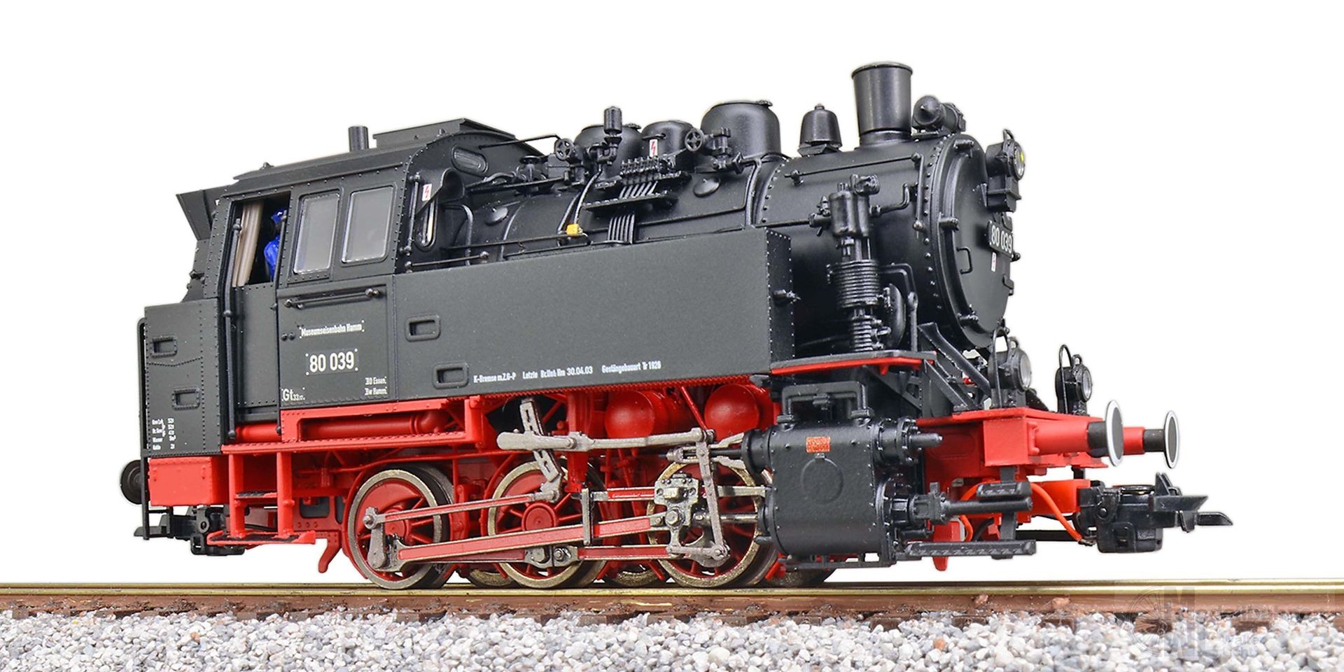 ESU 31651 - Dampflok BR 80 039 Museum Ep VI Vorbildzustand um 2010 H0/GL/WS