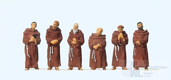 Preiser 10198 - Franziskanermönche H0 1:87