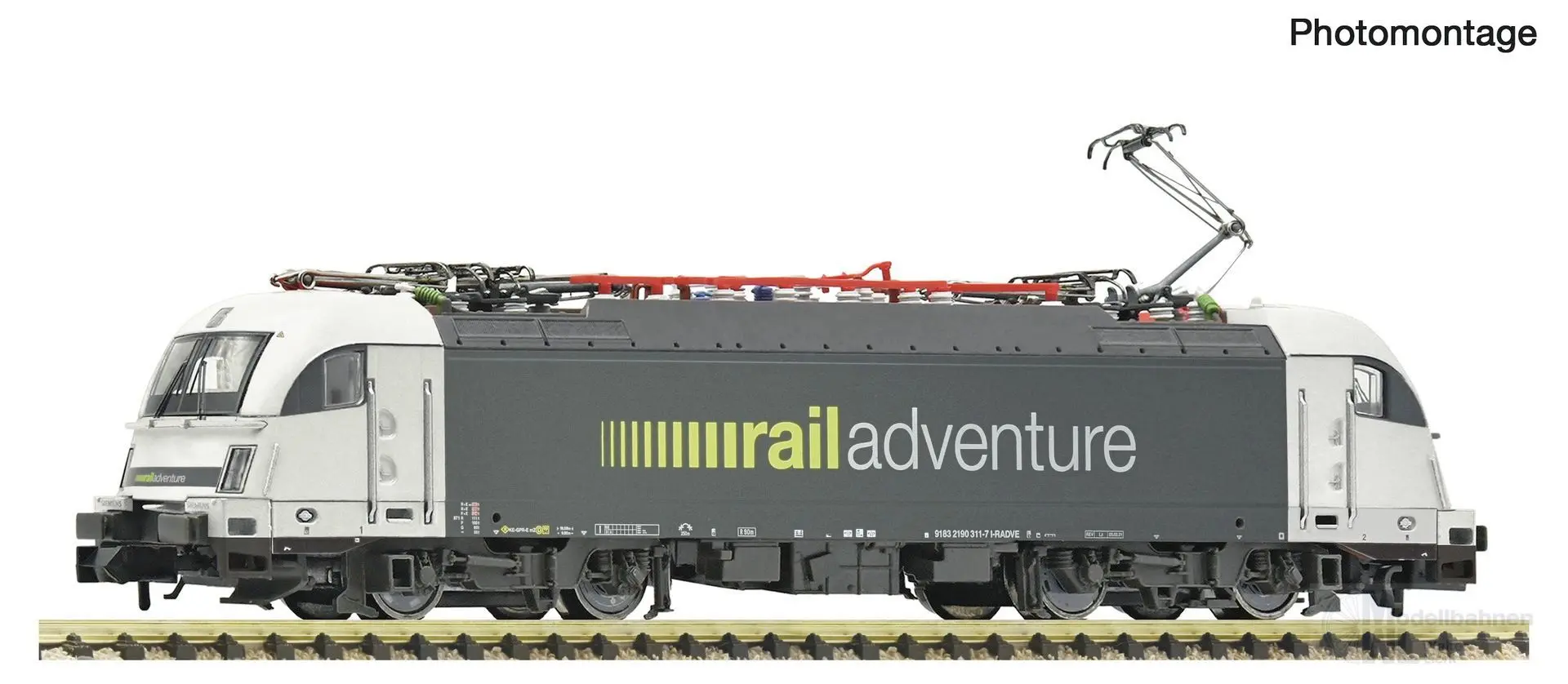 Fleischmann 7570041 - E-Lok BR 190 311-7 RAILADVENTURE Ep.VI N 1:160 Sound