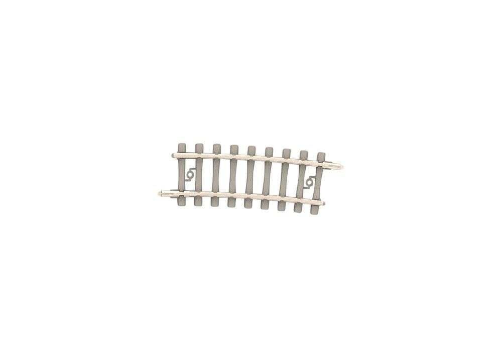 Trix 14529 - Gleis gebogen R2b 295,4mm 7,5° Betonschwelle N 1:160