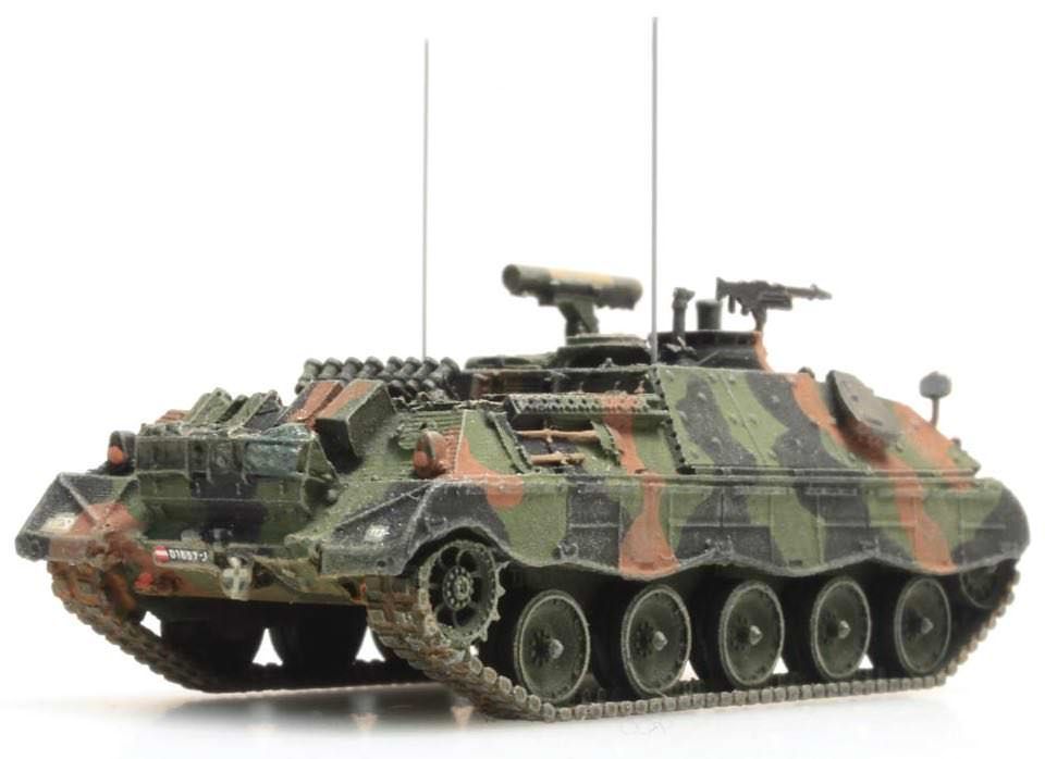ARTITEC b.v. 6160016 - Panzer Jaguar 1 Flecktarn Lackierung Österreichisches Bundesheer N 1:160