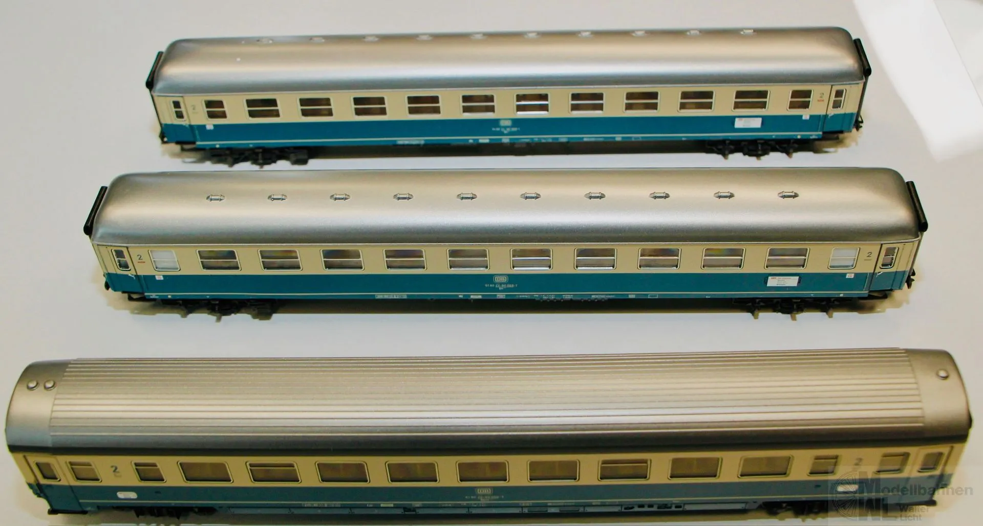Märklin 42994 - MÄRKLIN - Personenwagen Set DB Ep.IV Südwind 3.tlg. H0/WS