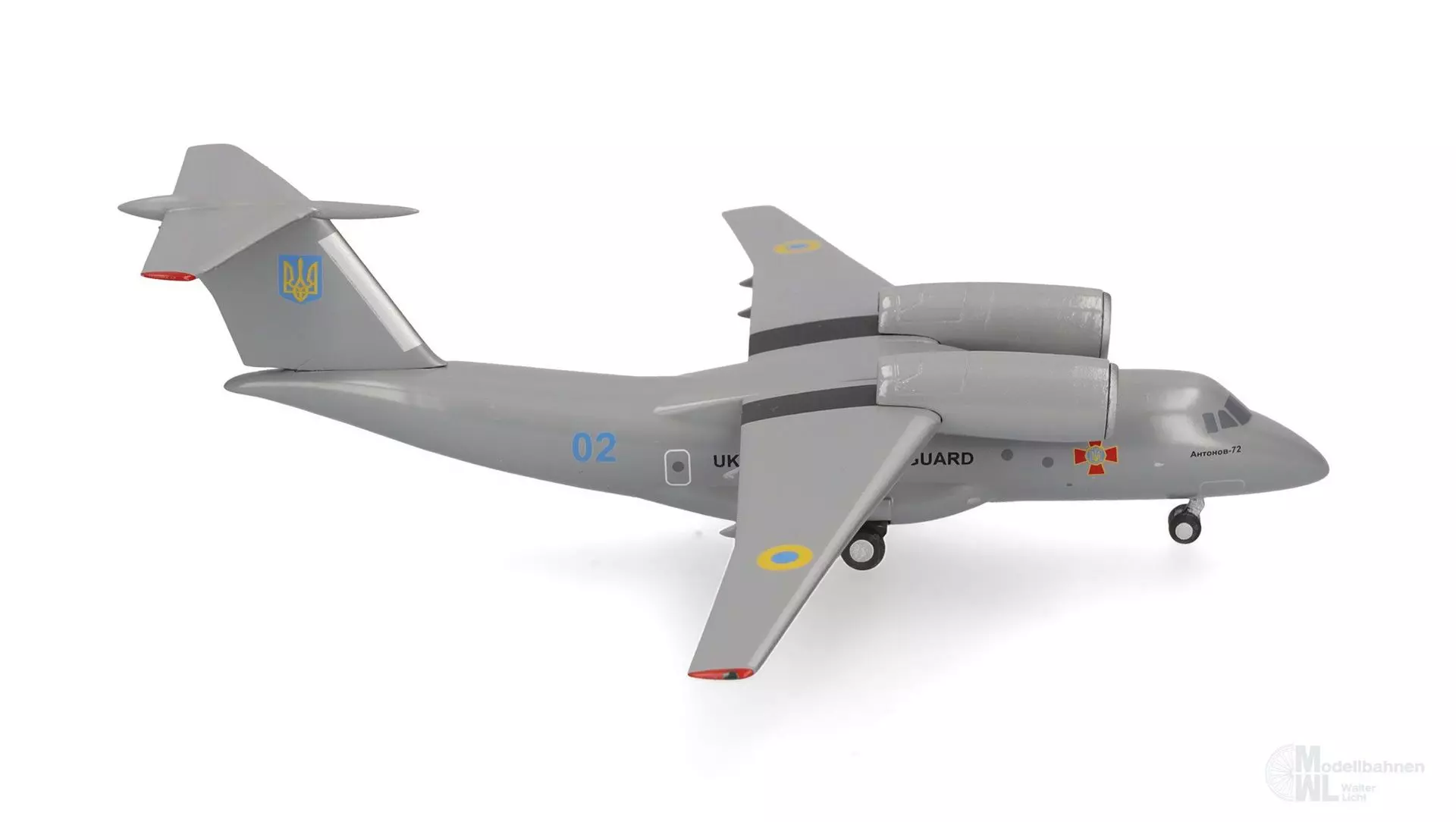 Herpa 573627 - AN-72 Ukraine National Guard H0 1:200