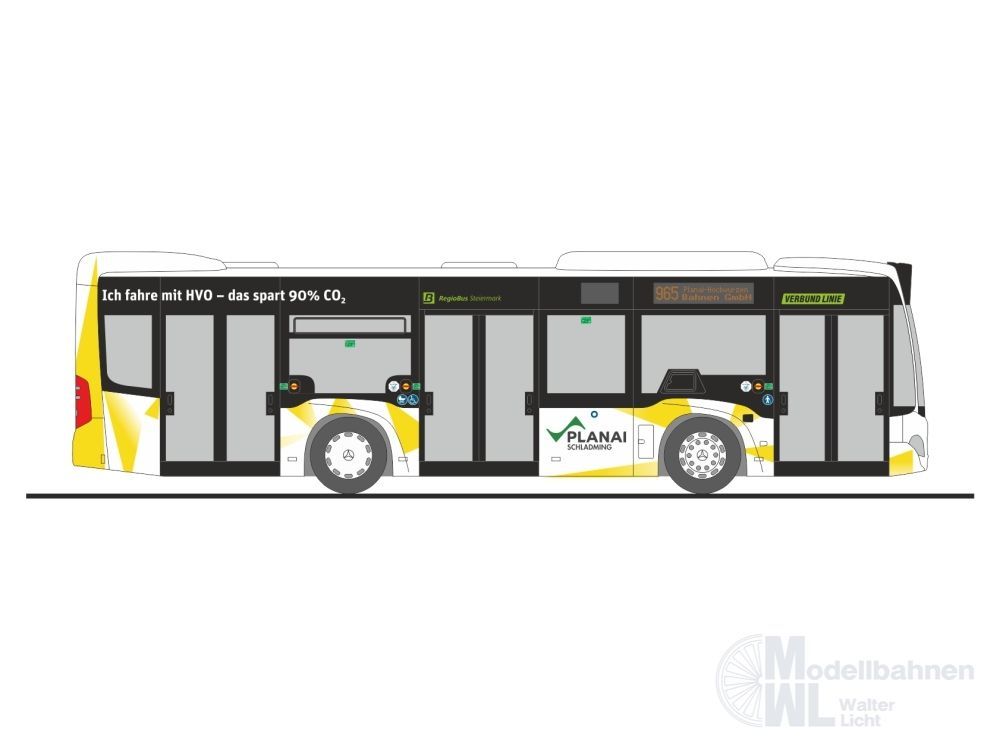 Rietze 67972 - Mercedes-Benz Citaro K ´12 Planai Schladming (AT) H0 1:87