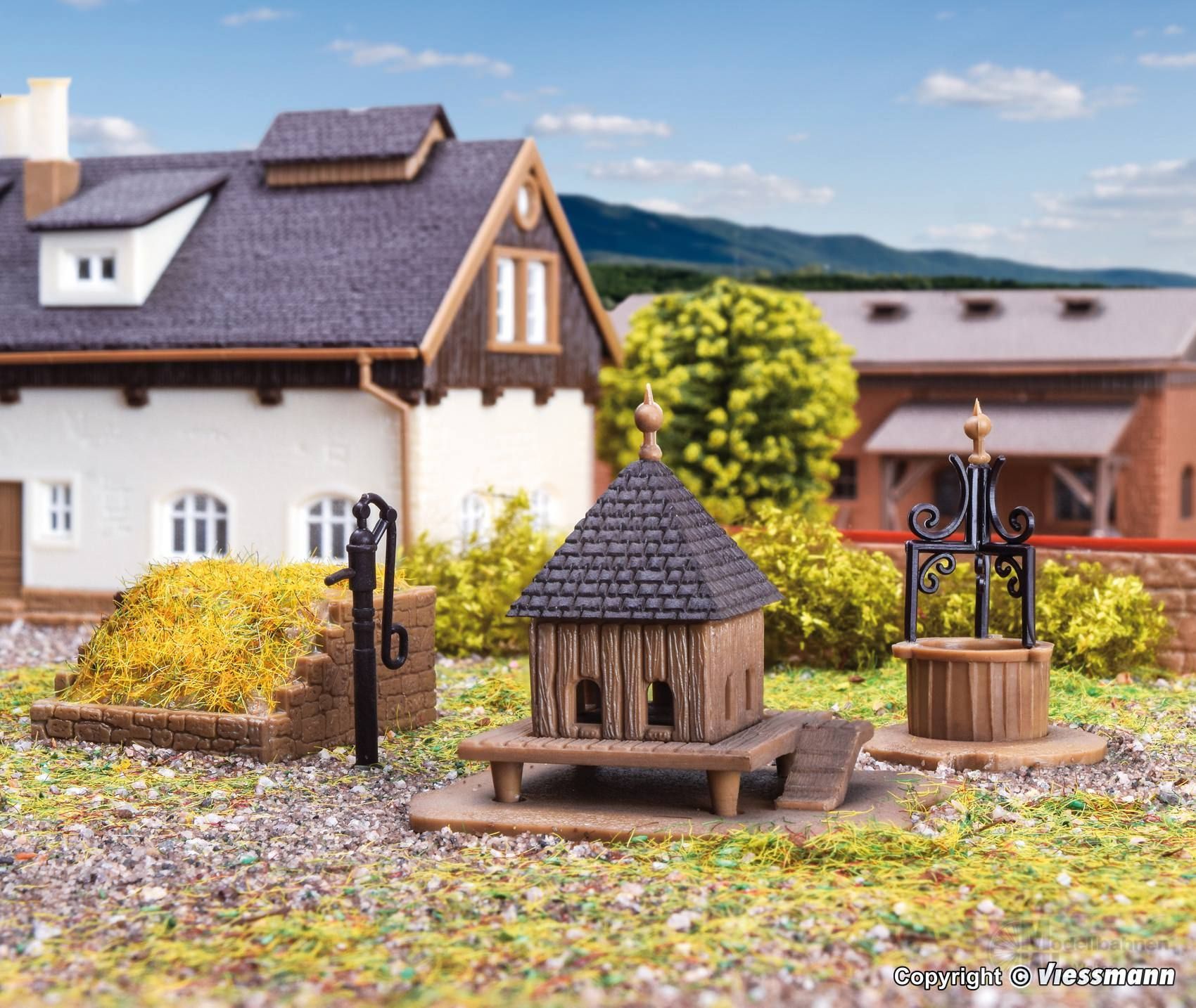 Vollmer 47708 - Deko-Set Bauernhof N 1:160 Vollmer 47708 - Deko-Set Bauernhof N 1:160
