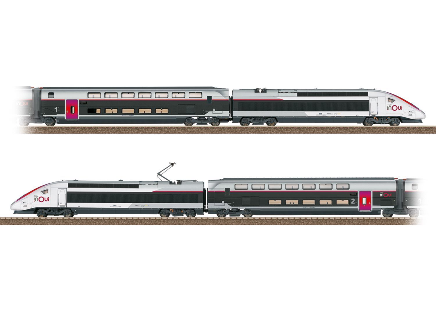Trix 22482 - Triebzug TGV Duplex Ep.VI H0/GL Sound