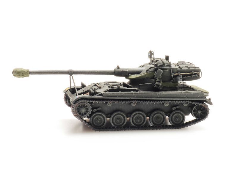 ARTITEC b.v. 6870409 - NL AMX 13 lichte tank treinlading H0 1:87