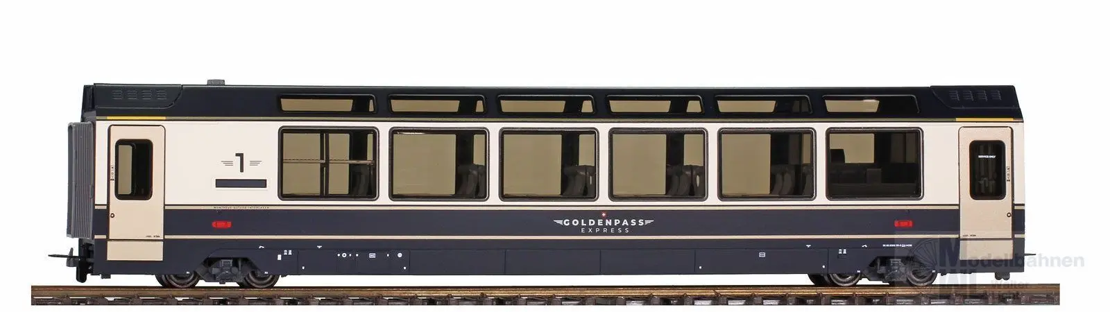 Bemo 3547331 - Panoramawagen MOB Ep.VI GoldenPass As 191 H0/WS