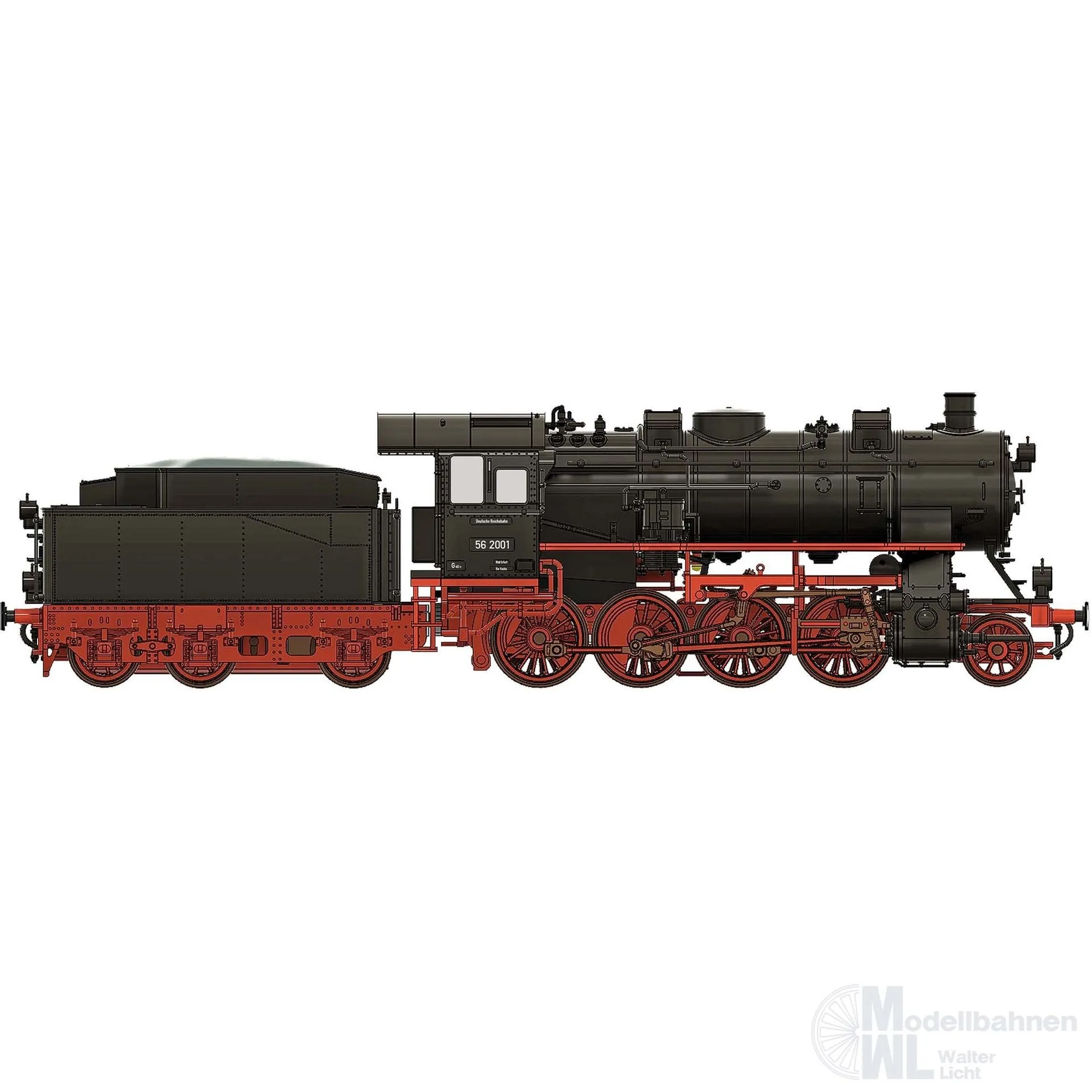 Busch 30013 - Dampflok BR 56 2001 DR Ep.III TT 1:120