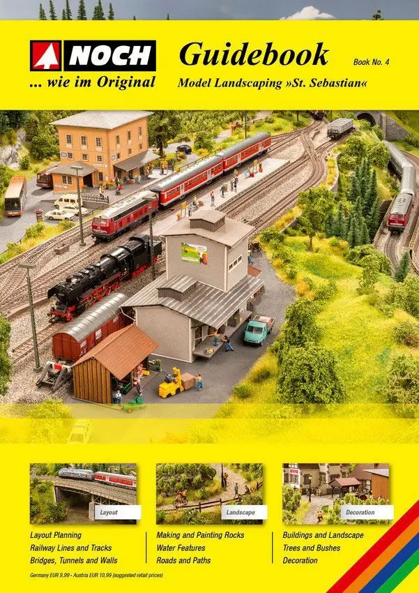 Noch 71911 - St Sebastian Model Landscaping Guidebook Englisch G/1/0/H0/H0m/H0e/TT/N/Z