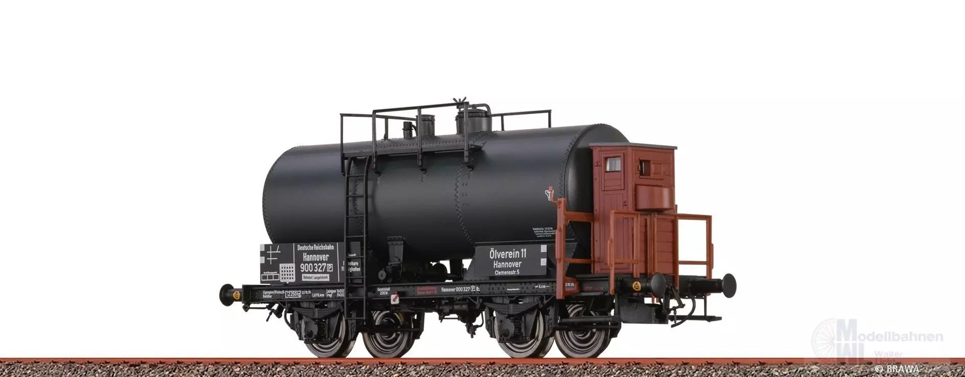 Brawa 50846 - Kesselwagen DRG Ep.II Ölverein H0/GL