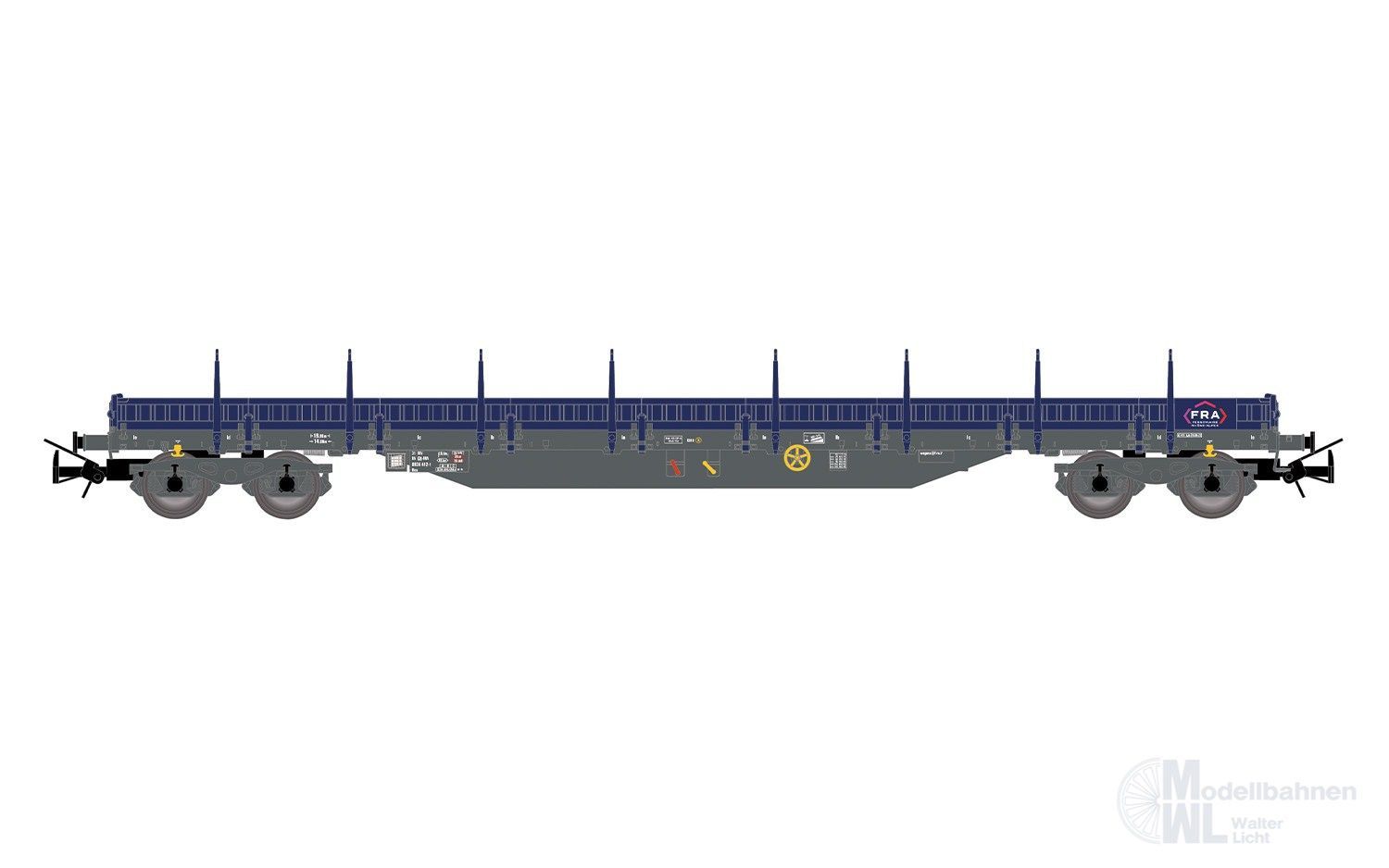 Jouef 6331 - Rungenwagen CH_FRA Ep.VI blau H0/GL