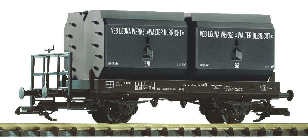 Piko 37773 - Kübelwagen DR Ep.IV Kokskübel SPUR G 1:22,5 Piko 37773 - Kübelwagen DR Ep.IV Kokskübel SPUR G 1:22,5