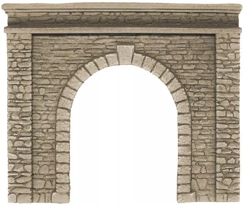 Noch 58061 - Tunnel-Portal 1-gleisig, 15 x 12,5 cm H0 1:87